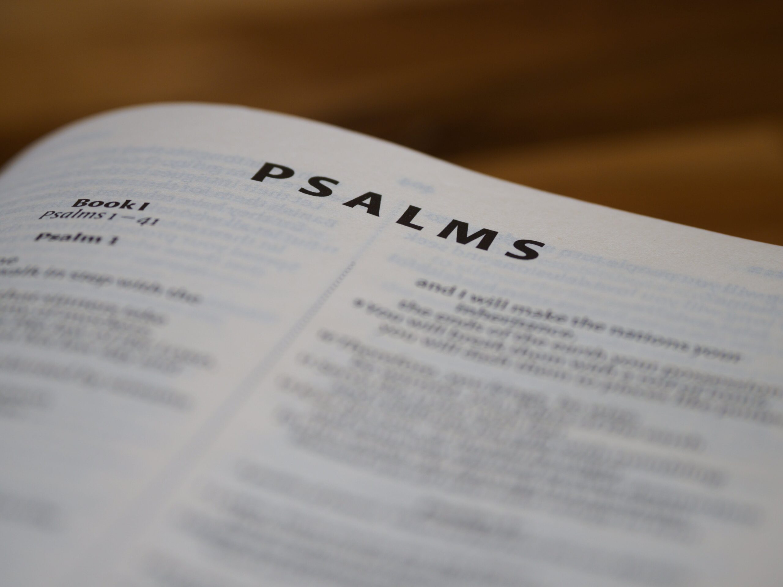 Psalms photo